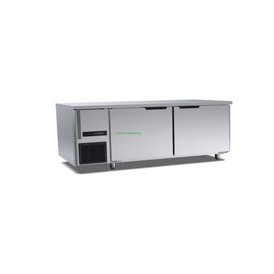 260l Commercial Upright Cooler 1200 × 700 × 800mm สองประตู 220v ตู้แช่แข็งเชิงพาณิชย์แนวตั้ง