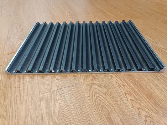 14 โมลเดส PARA Pan Frances ถาดอลูมิเนียมบาแกตต์ถาดอบขนมปังฝรั่งเศส