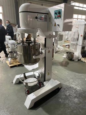 Twin Whisk Commercial Planetary Mixer เครื่องผสมครีมเค้ก 60 ลิตร