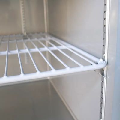 30 Trays 220v Commercial Upright Freezer Stainless Steel Upright Chiller 4 Door