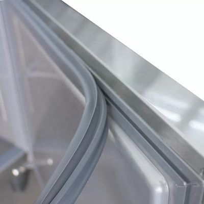 30 Trays 220v Commercial Upright Freezer Stainless Steel Upright Chiller 4 Door