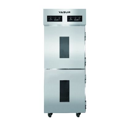 ตู้คู่ Dough Retarder Proofer Yasur 36 ถาดเข้าถึงในประเภท 40X60 ซม. ถาด 4kw