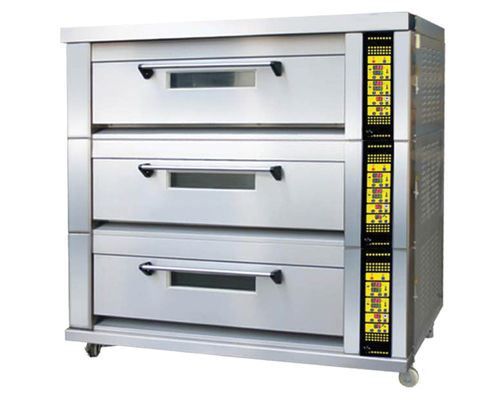 Yasur เตาอบเบเกอรี่ 3 ชั้น 6 ถาด อบขนมปัง สำหรับถาด 40X60ซม