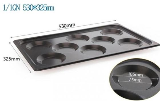 Foodservice Combi Oven Gastronorm GN 1/1 ถาดอบไข่อลูมิเนียมนอนสติ๊ก 530x325 มม.