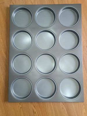Foodservice Industrial กระทะพิซซ่าอลูมิเนียมฮาร์ดอะโนไดซ์ 20 &quot;X1&quot;