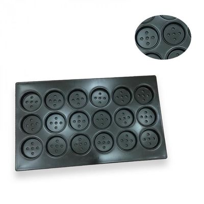 ถาดอบอลูมิเนียมกลม nonstick 1.5 มม. Wehs102-10 ถาดม้วนแฮมเบอร์เกอร์เซลึก