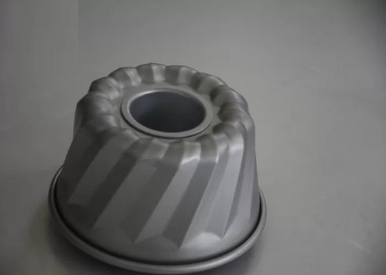 Foodservice NSF กระทะเค้ก Bundt อลูมิเนียมเคลือบร่อง