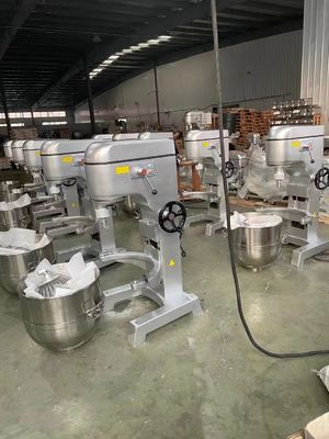 เครื่องผสมดาวเคราะห์ Butteheavy Duty ขนาด 60 ลิตรแบบตั้งฟรีพร้อมเครื่องตีและโถปั่น