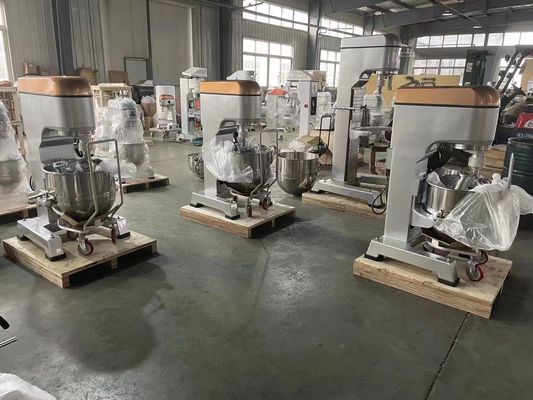 เครื่องผสมดาวเคราะห์ Butteheavy Duty ขนาด 60 ลิตรแบบตั้งฟรีพร้อมเครื่องตีและโถปั่น