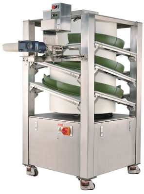 เครื่องแบ่งขนมปังแนวตั้ง 6000pcs / H 50-2000g Bread Rounder Machine