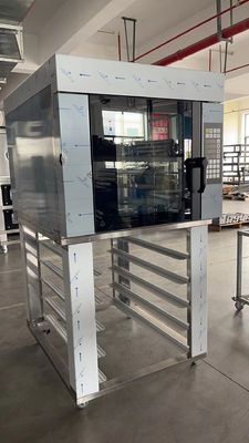 9.5kw Convection Roaster Oven Danish Croissant Commercial Rotary Oven
