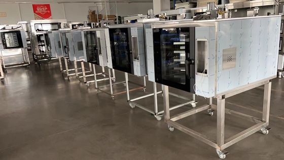 9.5kw Convection Roaster Oven Danish Croissant Commercial Rotary Oven