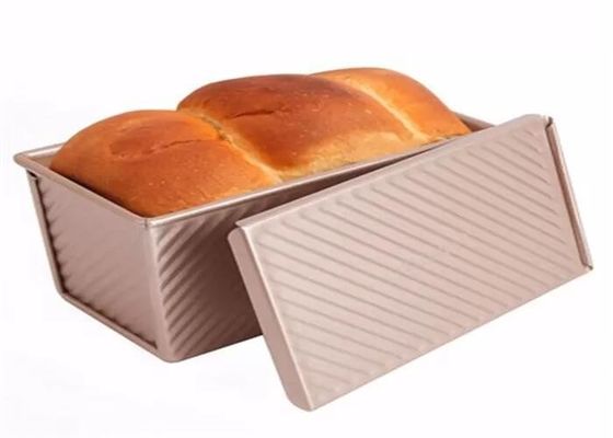 Foodservice NSF Gold กระทะก้อนอลูมิเนียมนอนสติ๊ก กระทะก้อนลูกฟูก กระป๋องขนมปัง