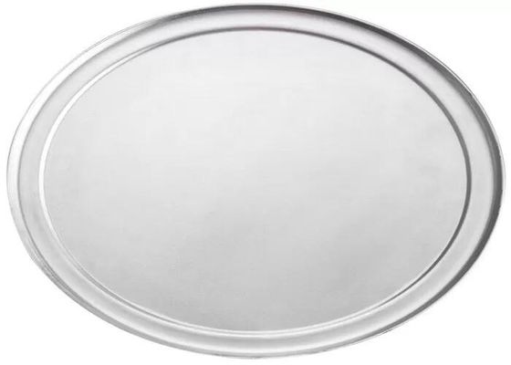 ถาดอบอลูมิเนียม 16&quot; NSF Coupe Type Pizza Tray กระทะพิซซ่าขอบกว้าง