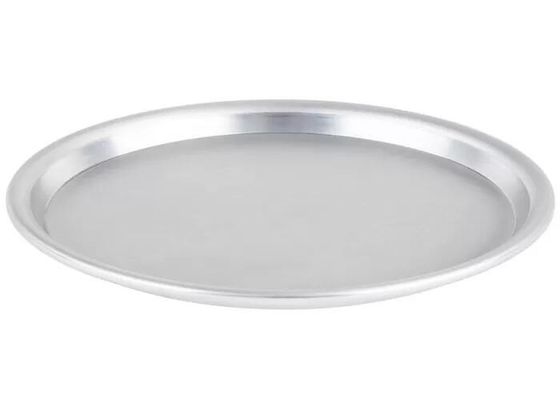ถาดอบอลูมิเนียม 16&quot; NSF Coupe Type Pizza Tray กระทะพิซซ่าขอบกว้าง