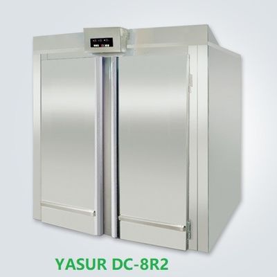 8 Rack Dough Retarder Proofer Yasur YDC-8R2 ม้วนในประเภท 288 ถาด 8kw ตู้พิสูจน์อักษรเบเกอรี่
