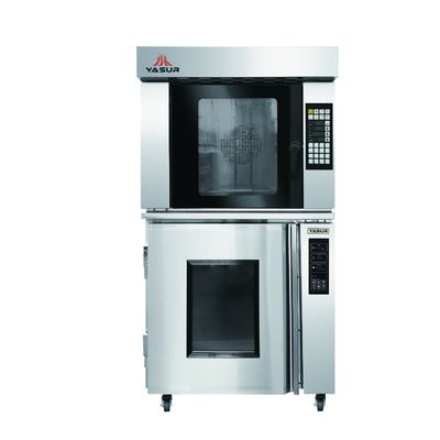 18 ถาดวางซ้อนกันได้ Dough Retarder Proofer การออกแบบที่กะทัดรัดสำหรับเตาอบแบบพาความร้อน